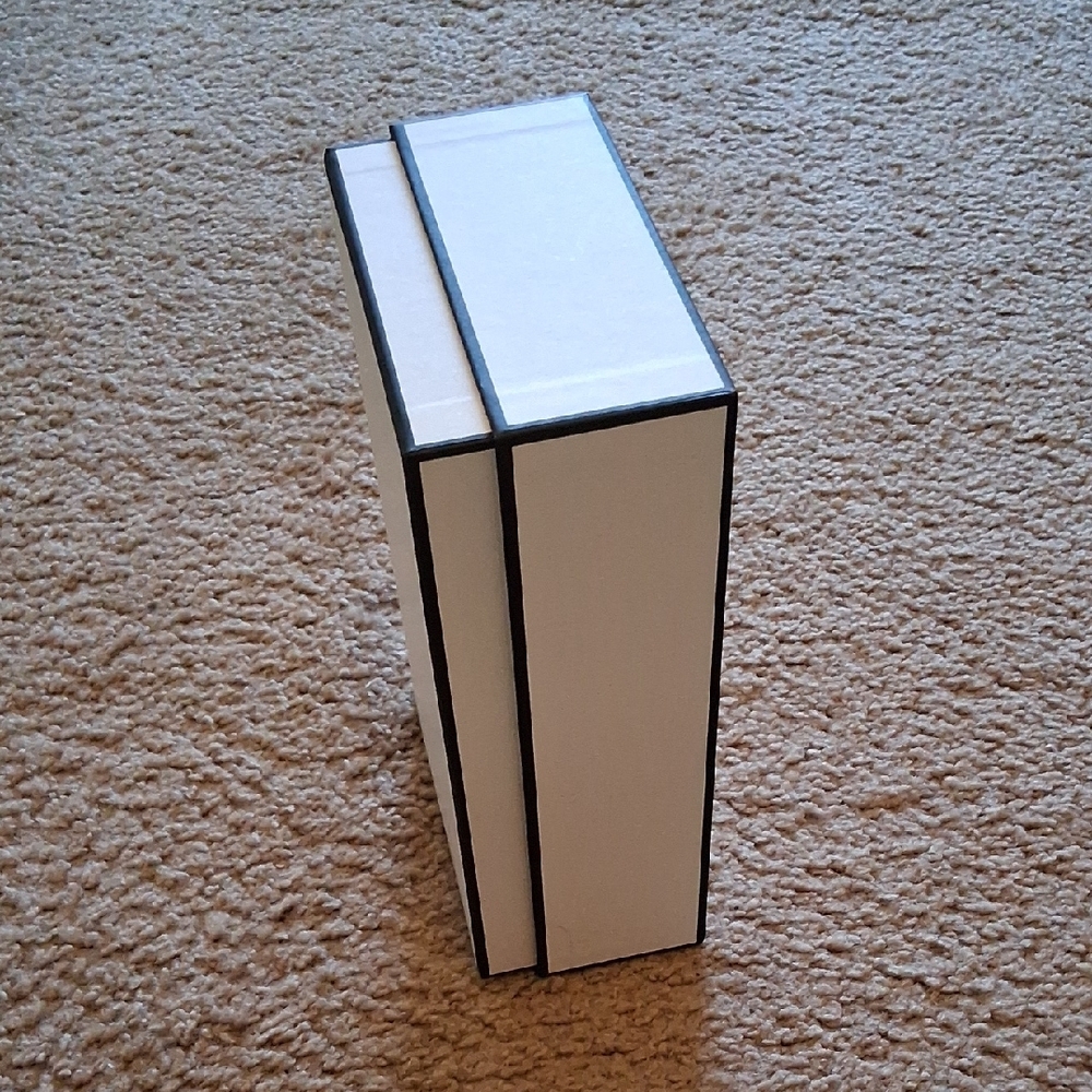 Authentic CHANEL White Box with Black Logo And Chanel Logo Pouch - Picture 6 of 11